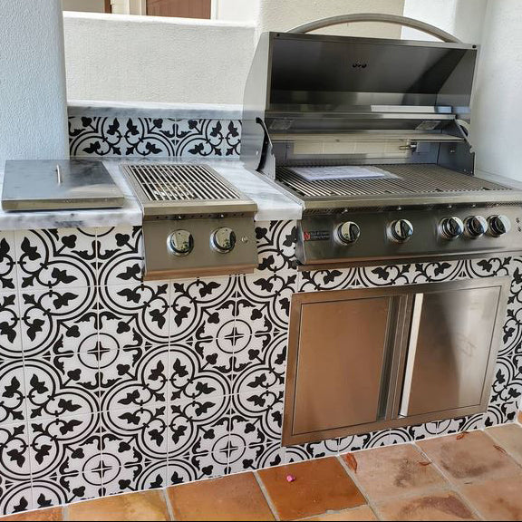 RCS Premier Series 32" Built-In Gas Grill with Rear Infrared Burner