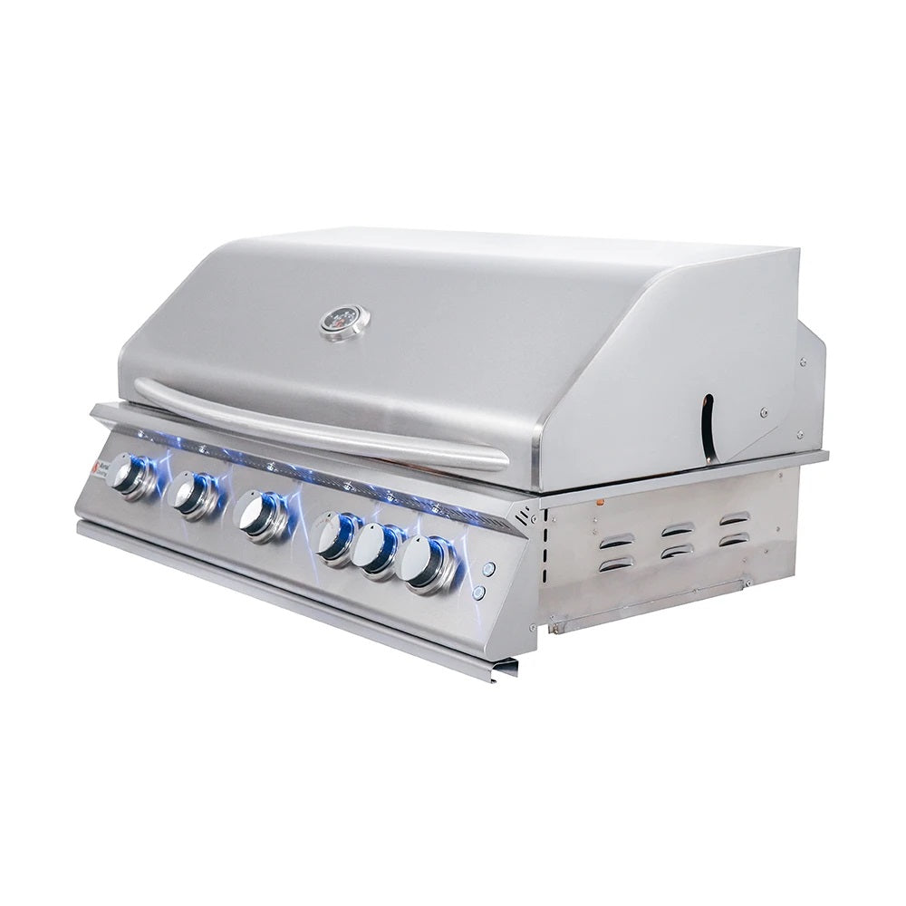 RCS Premier Series 40" Built-In Gas Grill with Rear Infrared Burner