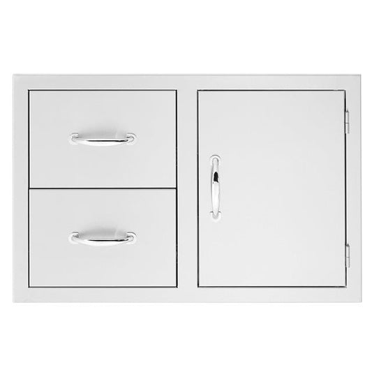 TrueFlame 42-Inch 2-Drawer & Access Door Combo (TF-DC2-42)