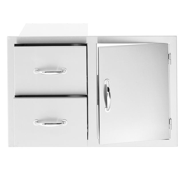 TrueFlame 42-Inch 2-Drawer & Access Door Combo (TF-DC2-42)