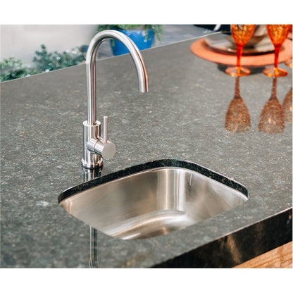 TrueFlame 19-Inch Undermount Sink & Hot/Cold Faucet (TF-NK-19U)