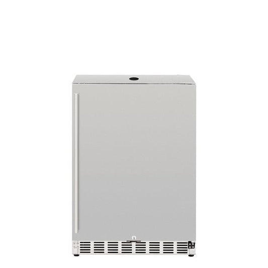 TrueFlame 24-Inch 6.6 Cu. Ft. Deluxe Outdoor Rated Kegerator - No Tap (AMD-RFR-24DK)