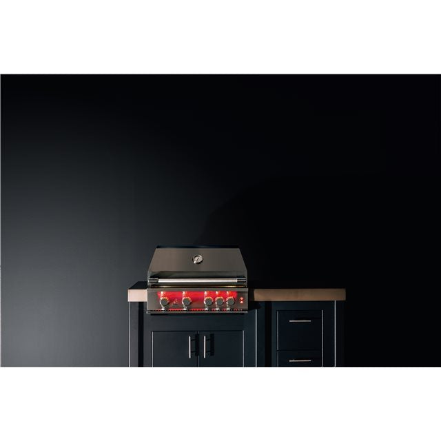 TrueFlame 40-Inch 5-Burner Built-In Gas Grill (TF40-LP/NG)