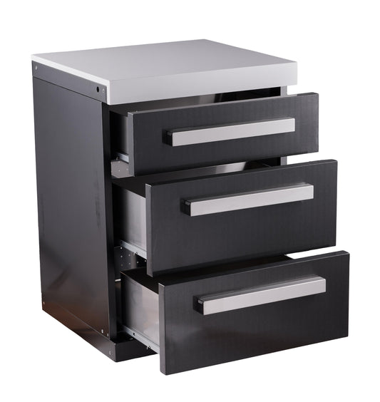 Mont Alpi Black Series Extra Drawer Slides Cabinet Module - MA-DR-BSS