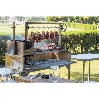 Tagwood BBQ Argentine Santa Maria Wood Fire & Charcoal Grill (BBQ03SS)