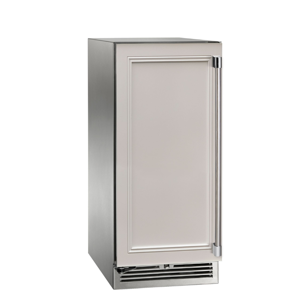 Perlick 15-Inch Indoor/Outdoor Undercounter Clear Ice Maker - ADA Compliant (H50IMS/H50IMW-AD)