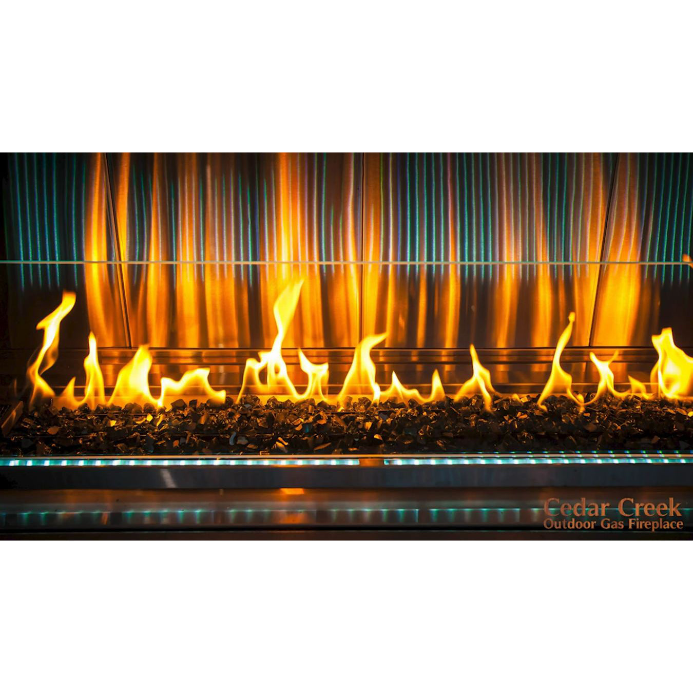 RCS Cedar Creek Outdoor Gas Fireplace (Ready-to-Finish)
