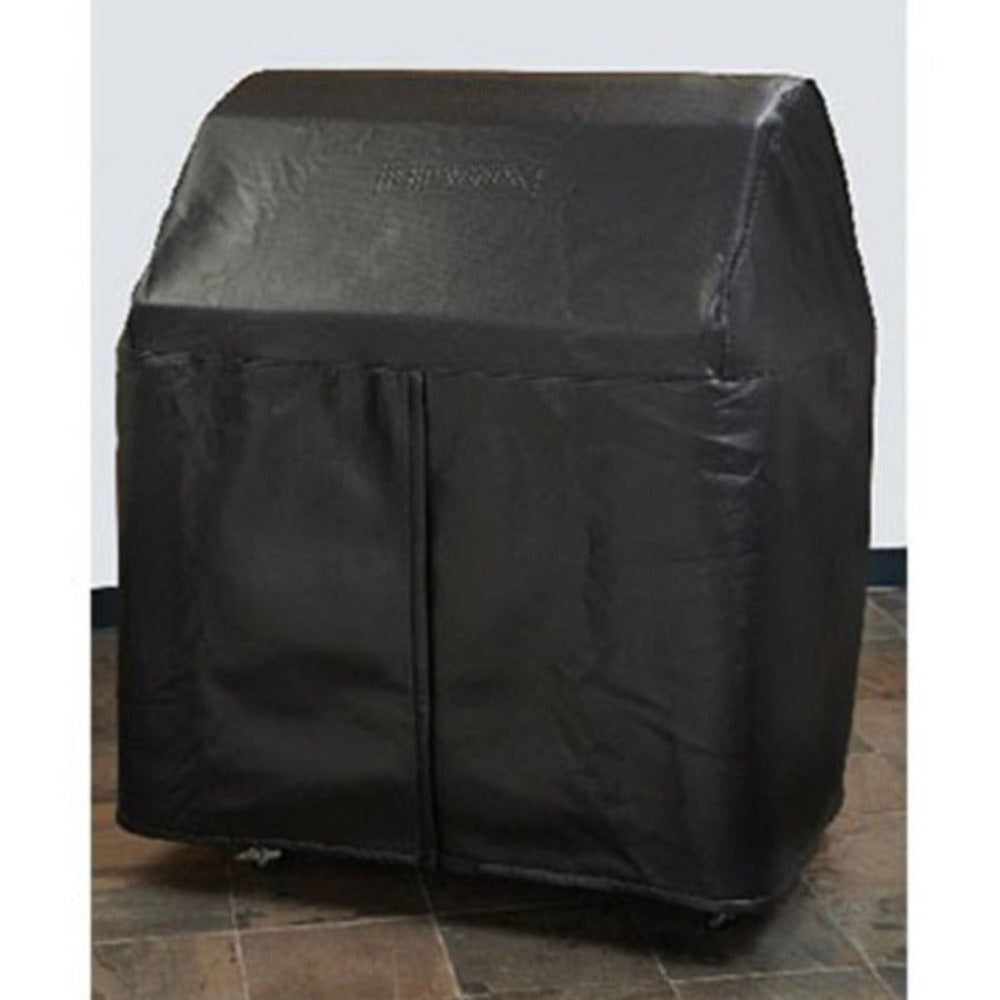 Lynx Carbon Fiber Vinyl Cover for 42-Inch Freestanding Gas Grill with Side Burner