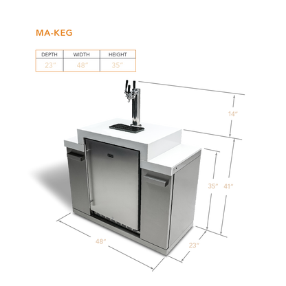 Mont Alpi Kegerator - MA-KEG