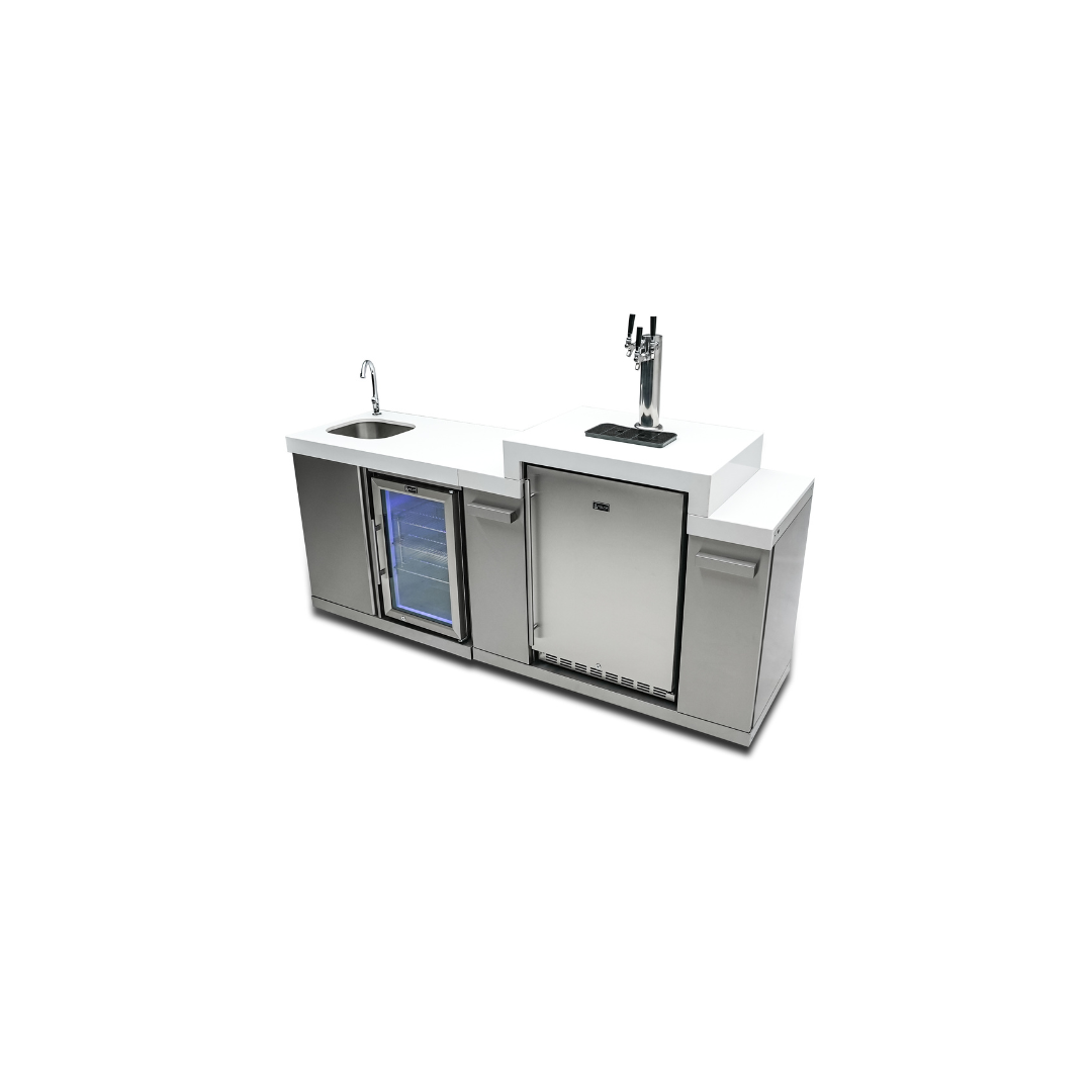 Mont Alpi Beverage Center and Kegerator - MA-BEVKEG