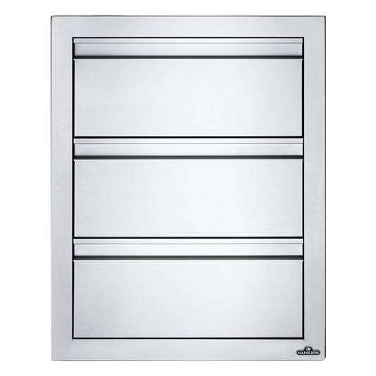 Napoleon 18" X 24" Triple Drawer - BI-1824-3DR