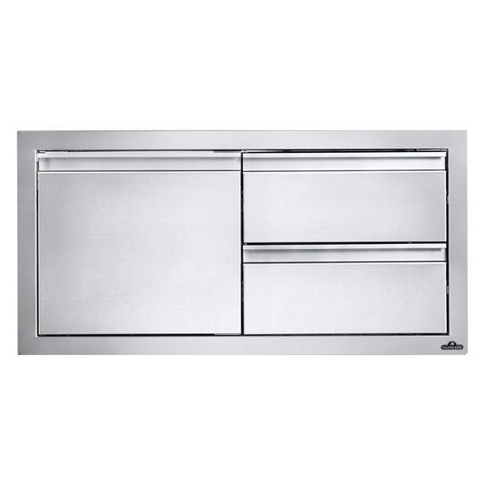 Napoleon 36" X 16" Single Door & Double Drawer Combo - BI-3616-1D2DR