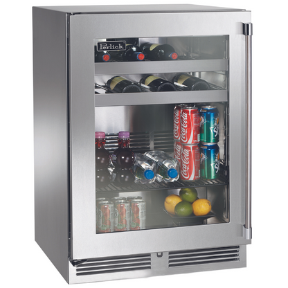 Perlick Signature 24-Inch Outdoor Undercounter Beverage Center (HP24BO-4)