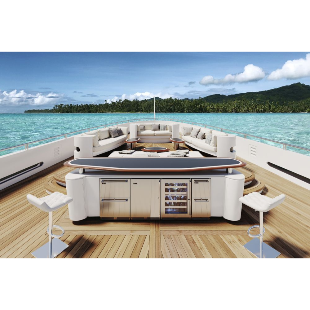 Perlick Signature 24-Inch Outdoor Undercounter Dual Zone Freezer/Refrigerator Drawers (HP24ZO-4-5/6)