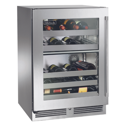 Perlick Signature 24-Inch Outdoor Undercounter Dual Zone Wine Reserve (HP24DO-4)