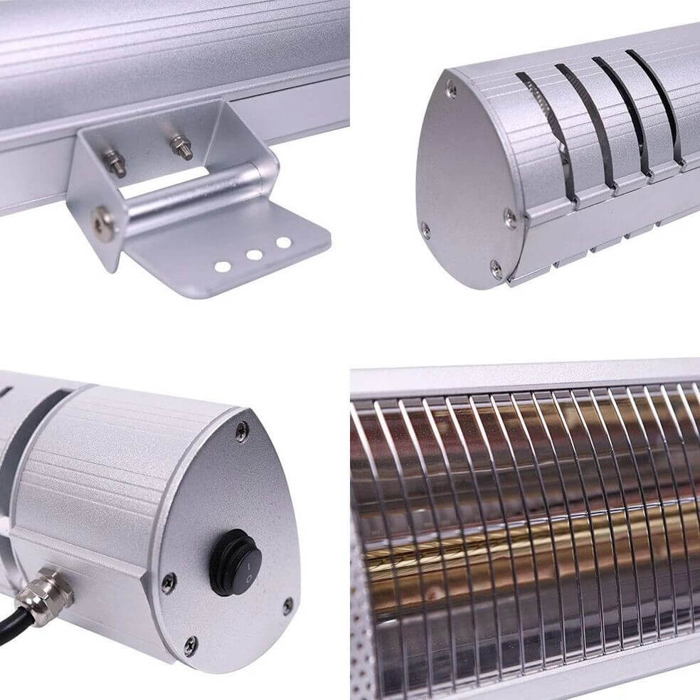 RADtec G30R - Golden Tube Infrared Patio Heater