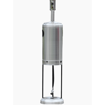 RADtec Real Flame Patio Heater - Stainless Steel