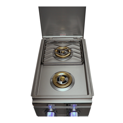 RCS Cutlass Double Side Burner with Lid
