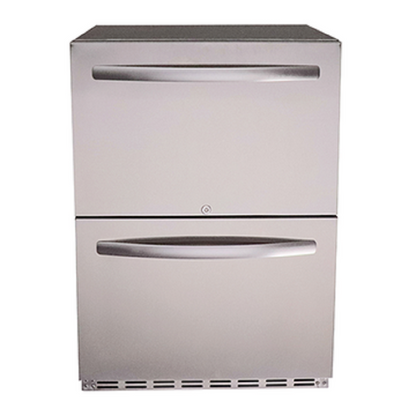 RCS Two Drawer Outdoor Rated Stainless Steel Refrigerator