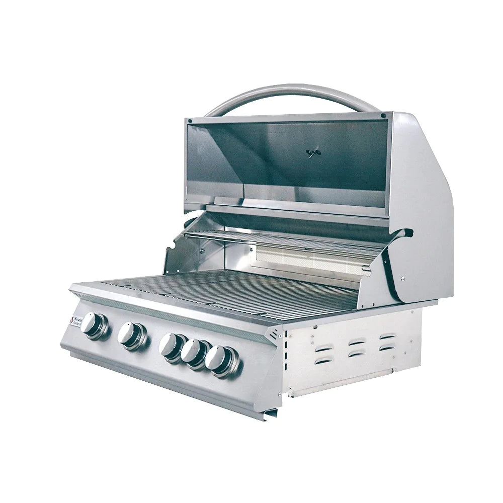 RCS Premier Series 32" Freestanding Gas Grill with Rear Infrared Burner