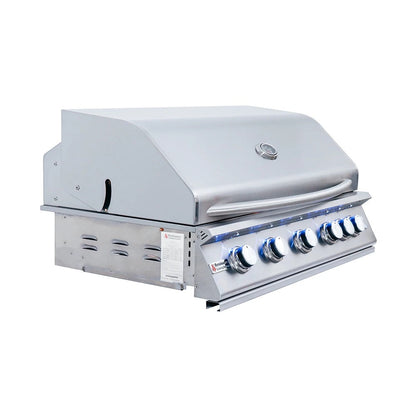 RCS Premier Series 40" Built-In Gas Grill with Rear Infrared Burner