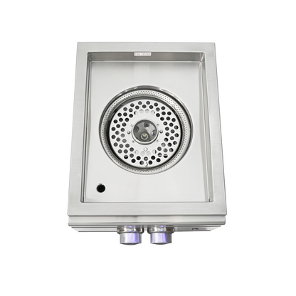 RCS Professional Series Power Side Burner with Lid