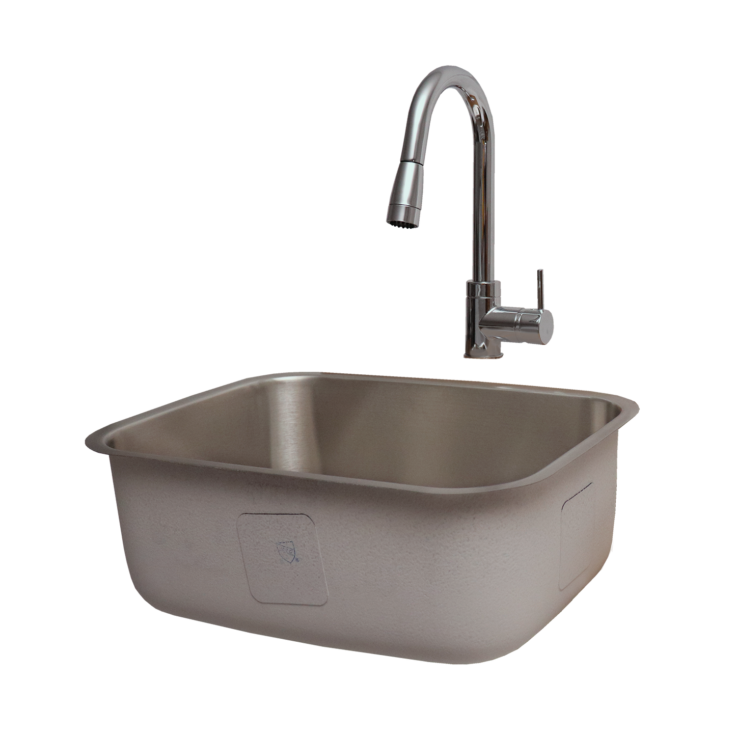 RCS Stainless Steel Undermount Sink & Faucet - RSNK2