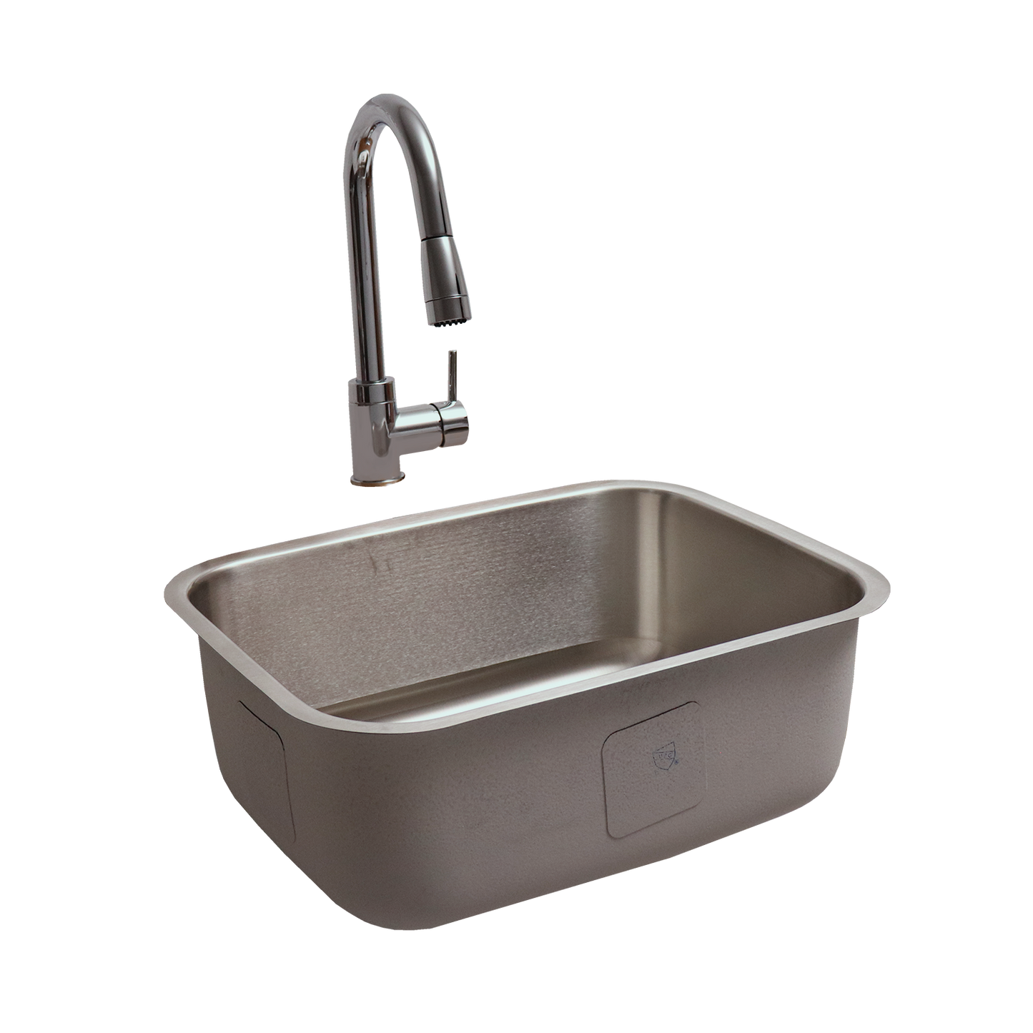 RCS Stainless Steel Undermount Sink & Faucet - RSNK2