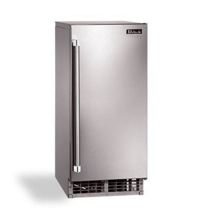 Perlick Signature 15-Inch Indoor/Outdoor Undercounter Clear Ice Maker (H50IMS/H50IMW)