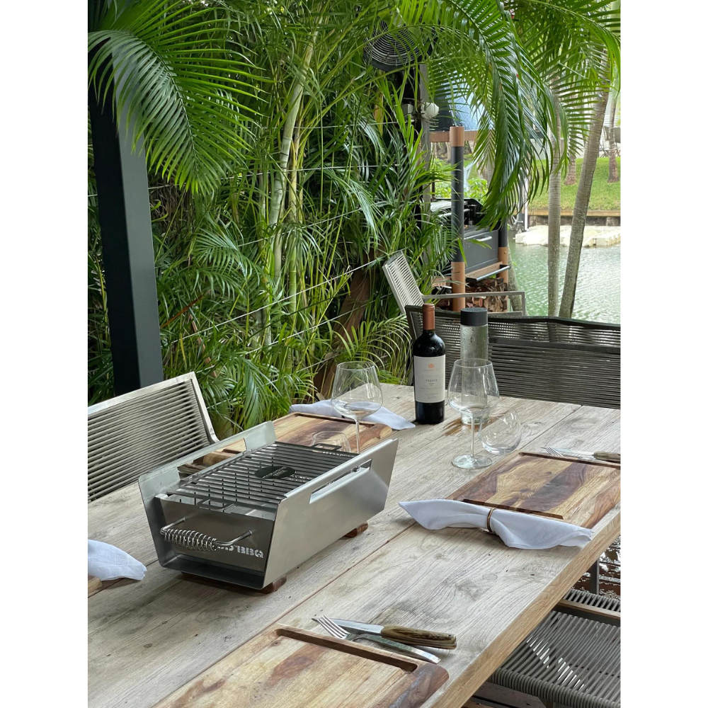 Tagwood BBQ Table Top Warming Brazier (BBQ07SS)