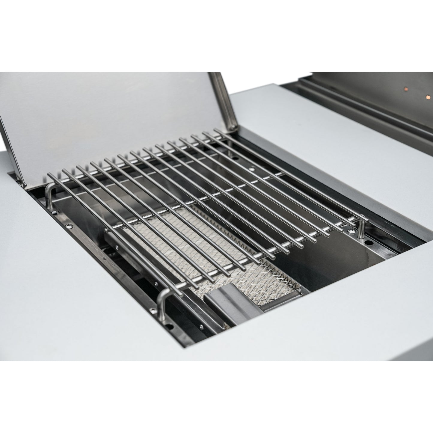 Mont Alpi 400 Deluxe BBQ Grill Island with Beverage Center & Extra Storage - MAi400-DBEVXL