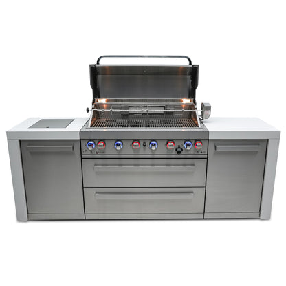 Mont Alpi 805 Deluxe BBQ Grill Island - MAi805-D