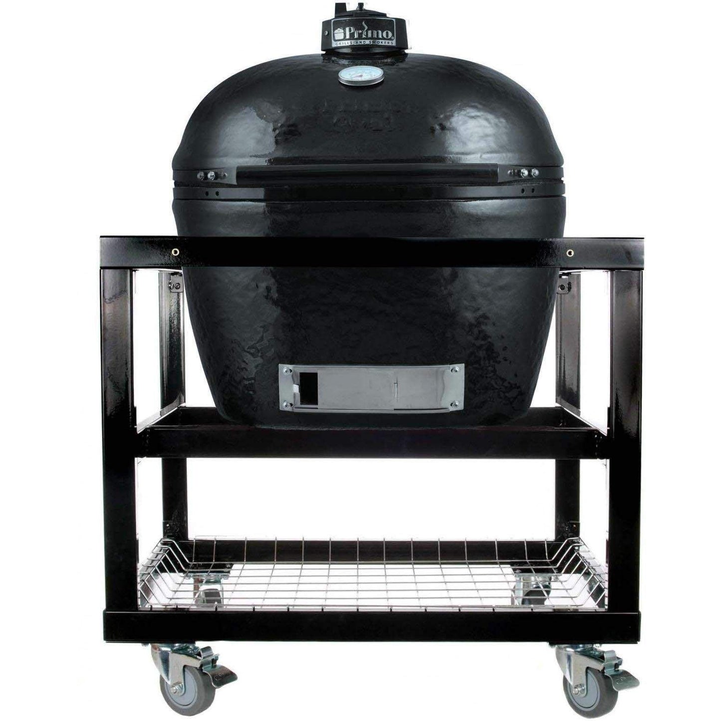Primo Oval XL 400 Ceramic Kamado Grill on Cart