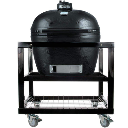 Primo Oval XL 400 Ceramic Kamado Grill on Cart