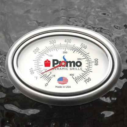 Primo Oval XL 400 Ceramic Kamado Grill with Cradle & Side Shelves