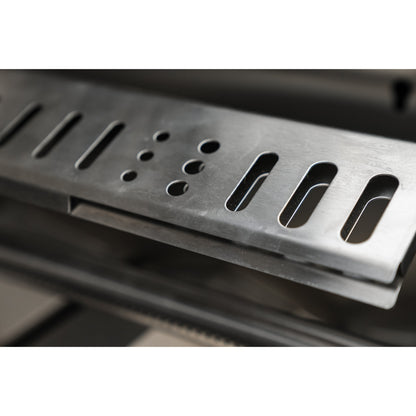 Mont Alpi 400 Deluxe BBQ Grill Island with Beverage Center & Extra Drawer Storage - MAi400-DBEVDR