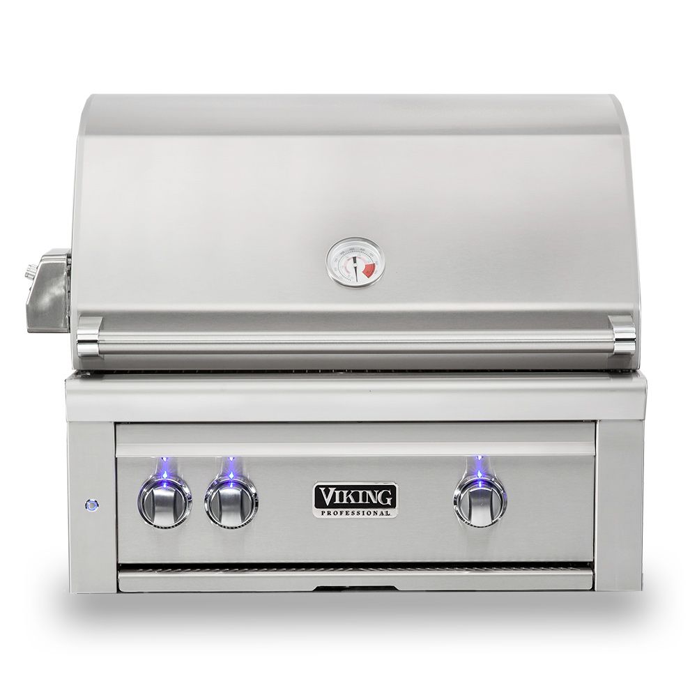 Viking 5 Series 30-Inch Stainless Steel Built-In Grill with ProSear Burner & Rotisserie