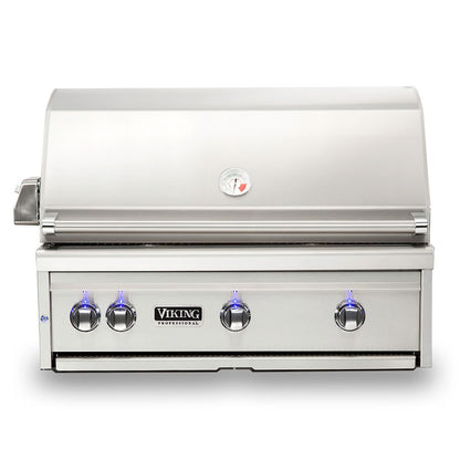 Viking 5 Series 36-Inch Stainless Steel Built-In Grill with ProSear Burner & Rotisserie