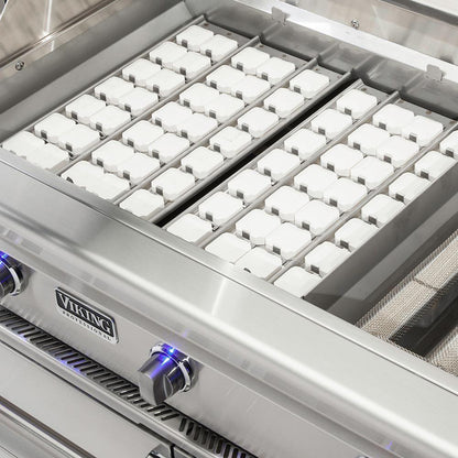 Viking 5 Series 54-Inch Stainless Steel Built-In Grill with ProSear Burner & Rotisserie