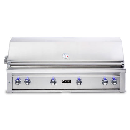 Viking 5 Series 54-Inch Stainless Steel Built-In Grill with ProSear Burner & Rotisserie