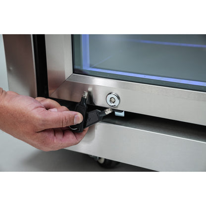 Mont Alpi 400 Deluxe BBQ Grill Island with Beverage Center & Extra Drawer Storage - MAi400-DBEVDR